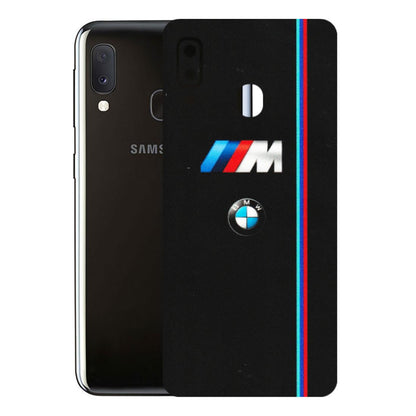Samsung A/S Series Phone Skins (All Models) - Styling With Black BMW - Matte Finish (M-74) Samsung Galaxy A20E