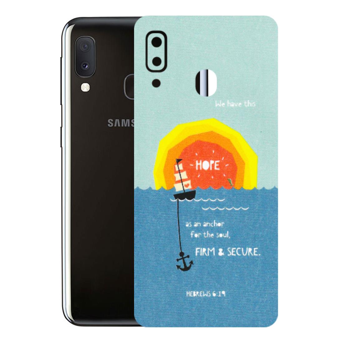 Samsung A/S Series Phone Skins (All Models) - A Beautiful Sunset of Hope - Matte Finish (M-75) Samsung Galaxy A20E