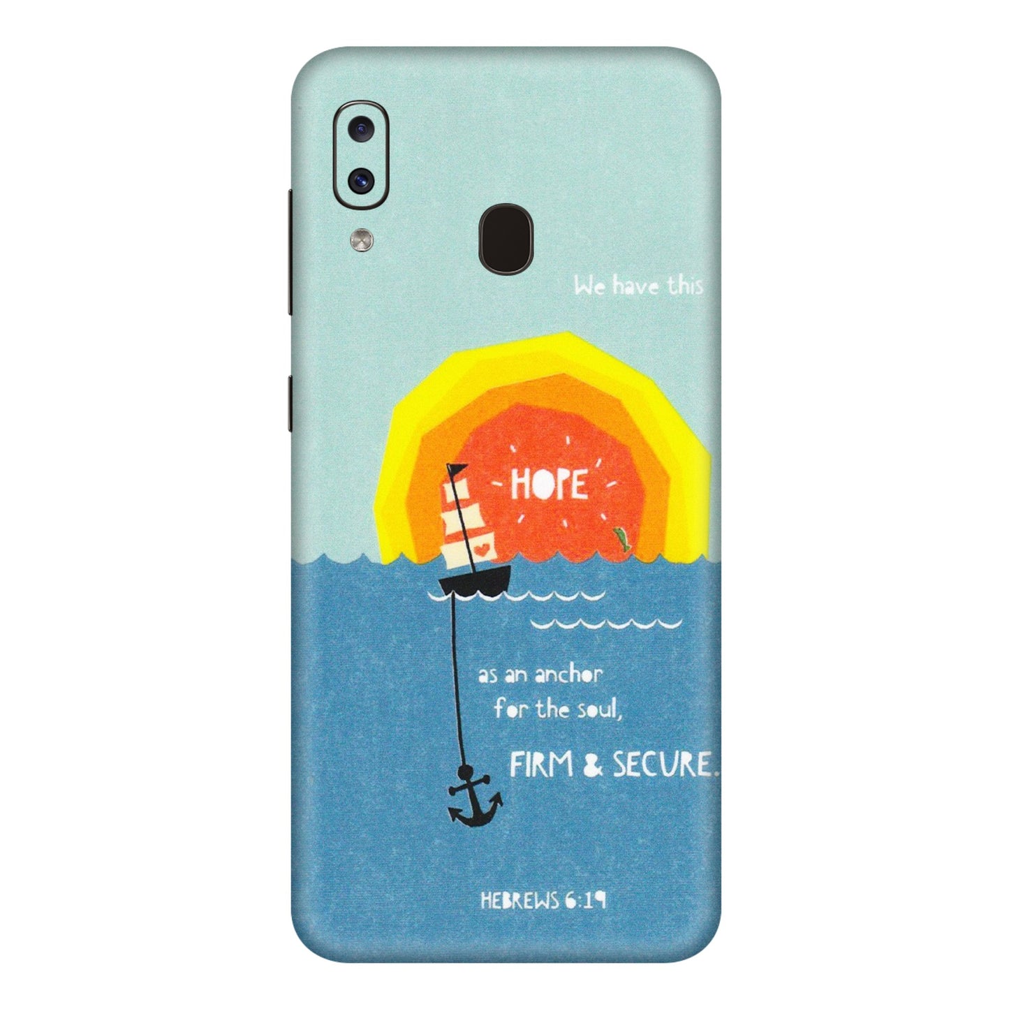 Samsung A/S Series Phone Skins (All Models) - A Beautiful Sunset of Hope - Matte Finish (M-75) Samsung Galaxy A20E