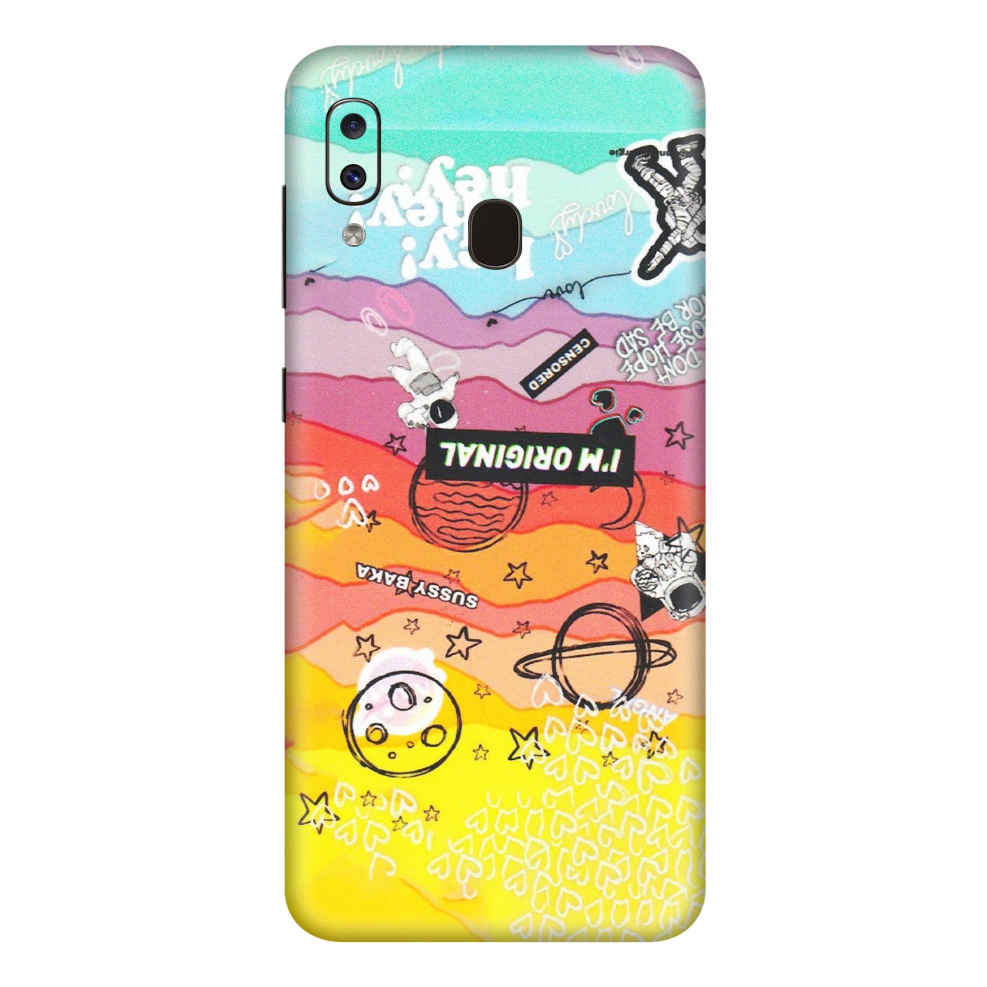 Samsung A/S Series Phone Skins (All Models) - The Original Astronaut - Matte Finish (M-79) Samsung Galaxy A20E