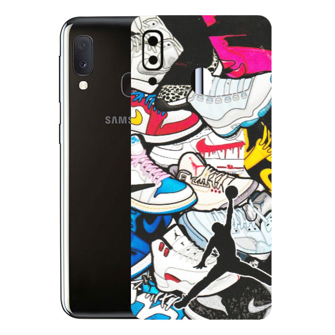 Samsung A/S Series Phone Skins (All Models) - Jordan Sneakers Fan - Matte Finish (M-80) Samsung Galaxy A20E