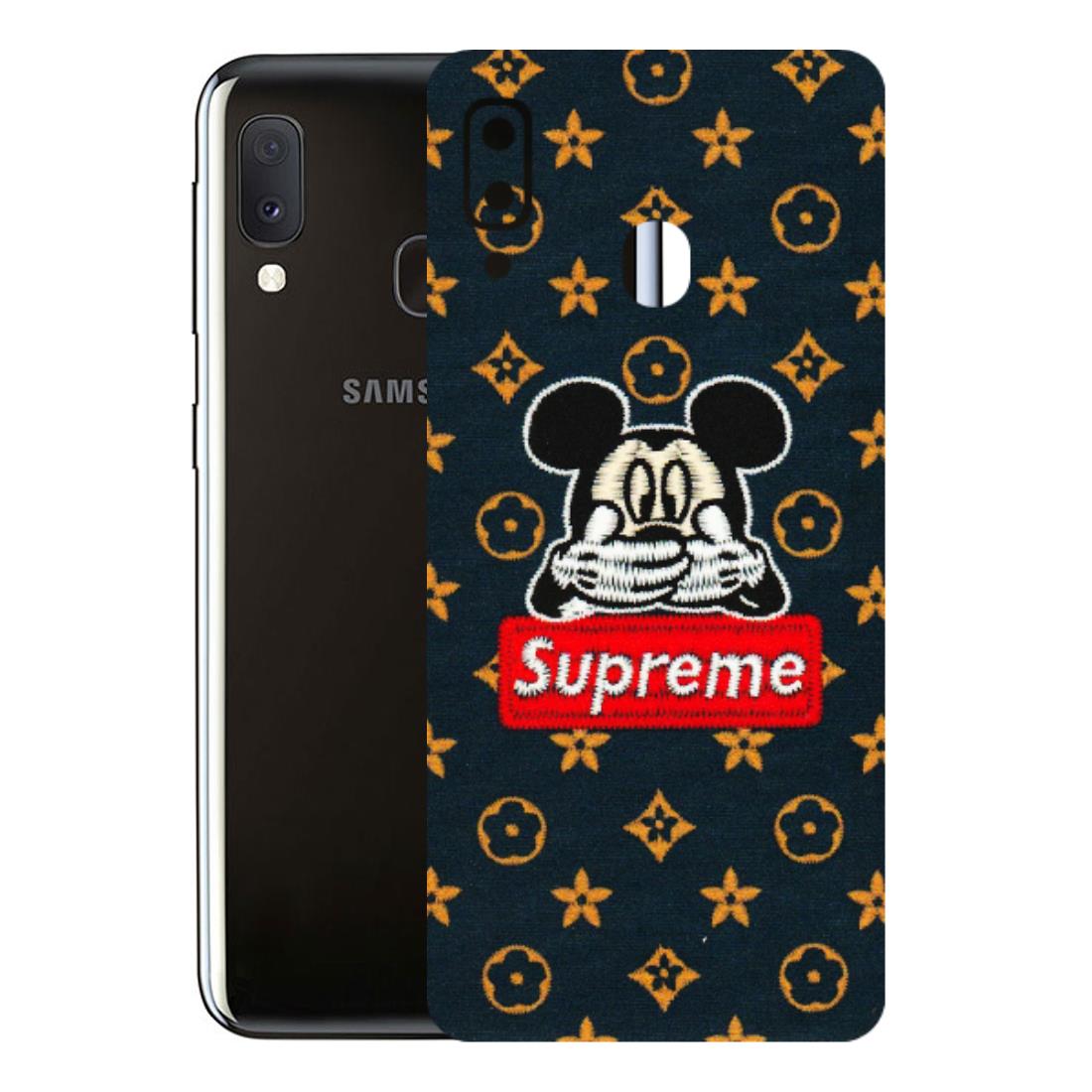 Samsung A/S Series Phone Skins (All Models) - Mickey Supreme - Matte Finish (M-83) Samsung Galaxy A20E
