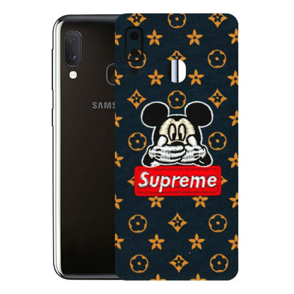 Samsung A/S Series Phone Skins (All Models) - Mickey Supreme - Matte Finish (M-83) Samsung Galaxy A20E
