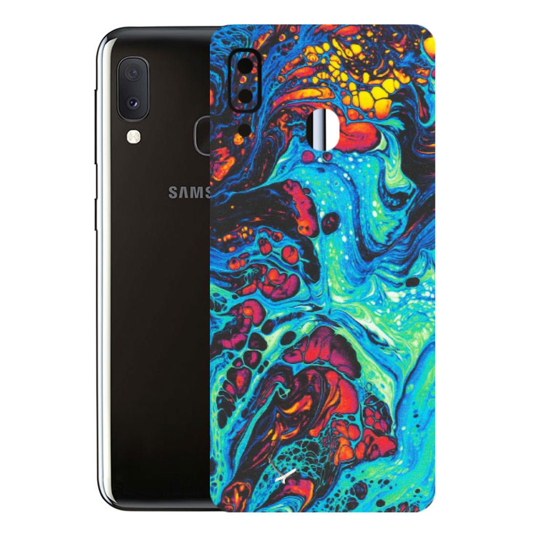 Samsung A/S Series Phone Skins (All Models) - Majestic Galactic Marbel - Matte Finish (M-85) Samsung Galaxy A20E