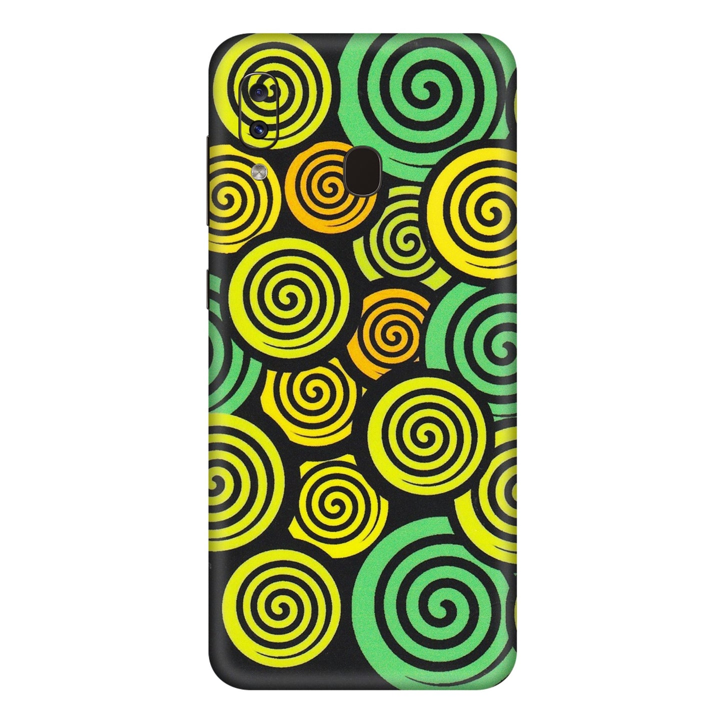 Samsung A/S Series Phone Skins (All Models) - Crazy Spiral - Matte Finish (M-91) Samsung Galaxy A20E