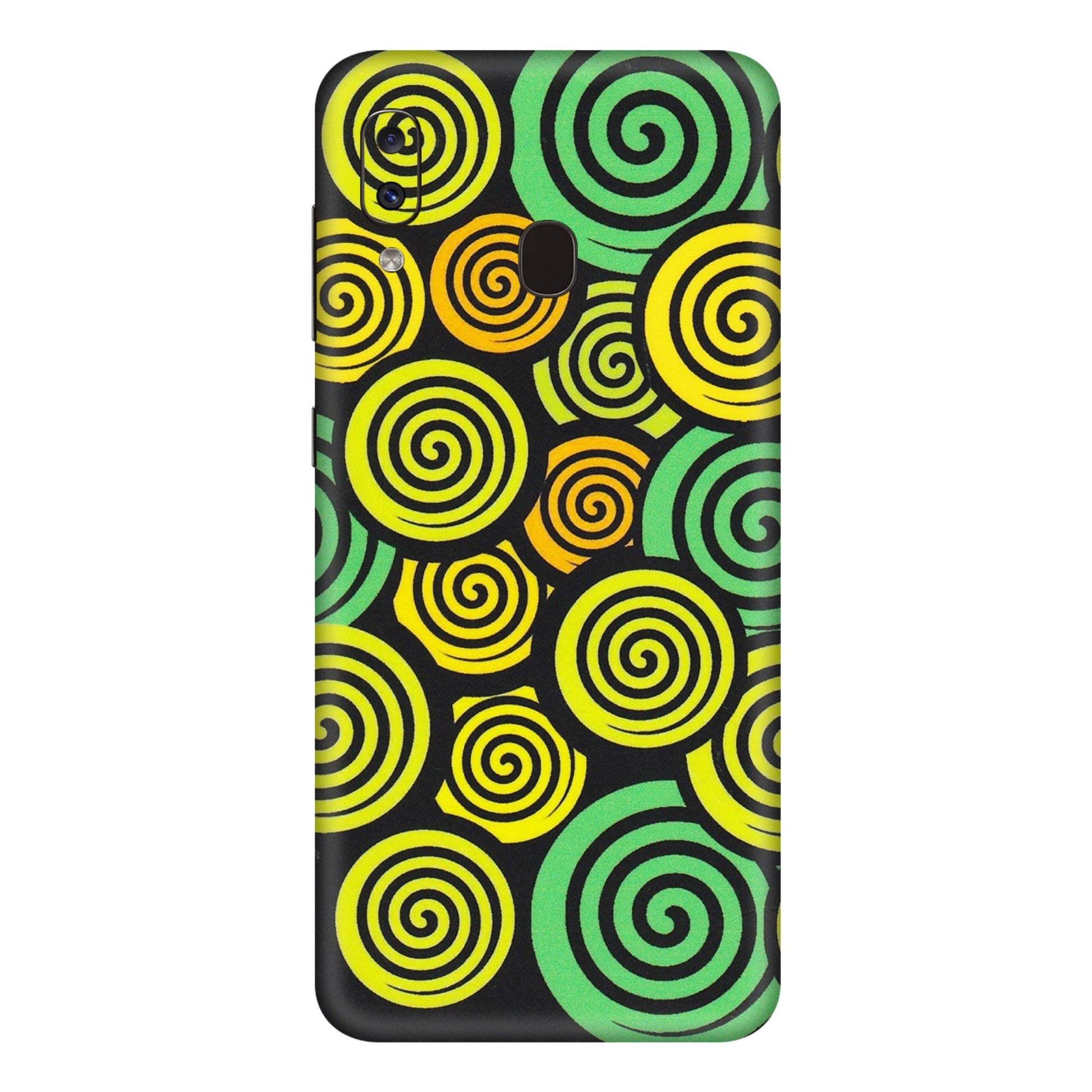 Samsung A/S Series Phone Skins (All Models) - Crazy Spiral - Matte Finish (M-91) Samsung Galaxy A20E