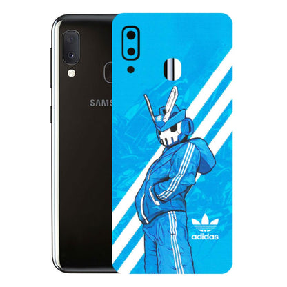 Samsung A/S Series Phone Skins (All Models) - Battle of Adidas - Matte Finish (M-98) Samsung Galaxy A20E