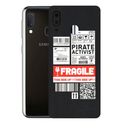 Samsung A/S Series Phone Skins (All Models) - Handle With Care - Matte Finish (M-99) Samsung Galaxy A20E