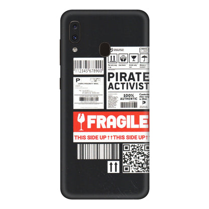 Samsung A/S Series Phone Skins (All Models) - Handle With Care - Matte Finish (M-99) Samsung Galaxy A20E