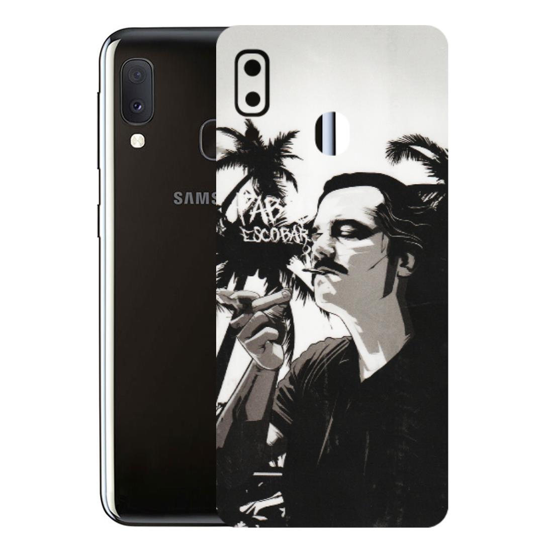 Samsung A/S Series Phone Skins (All Models) - Pab Escobar - Transparent Finish (T-05) Samsung Galaxy A20E
