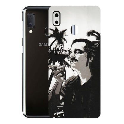 Samsung A/S Series Phone Skins (All Models) - Pab Escobar - Transparent Finish (T-05) Samsung Galaxy A20E
