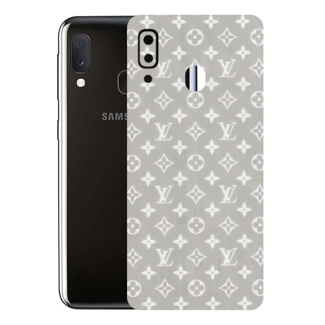Samsung A/S Series Phone Skins (All Models) - Luxury Brands Logo - Transparent Finish (T-07) Samsung Galaxy A20E