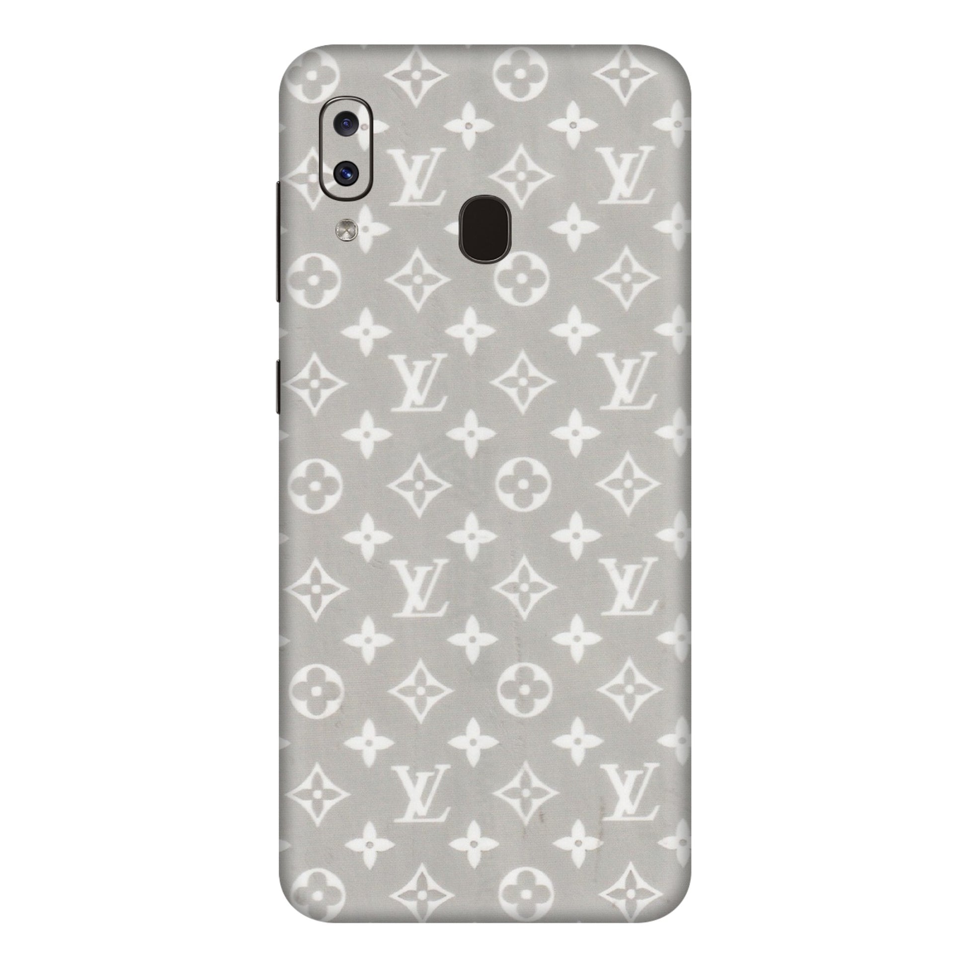 Samsung A/S Series Phone Skins (All Models) - Luxury Brands Logo - Transparent Finish (T-07) Samsung Galaxy A20E