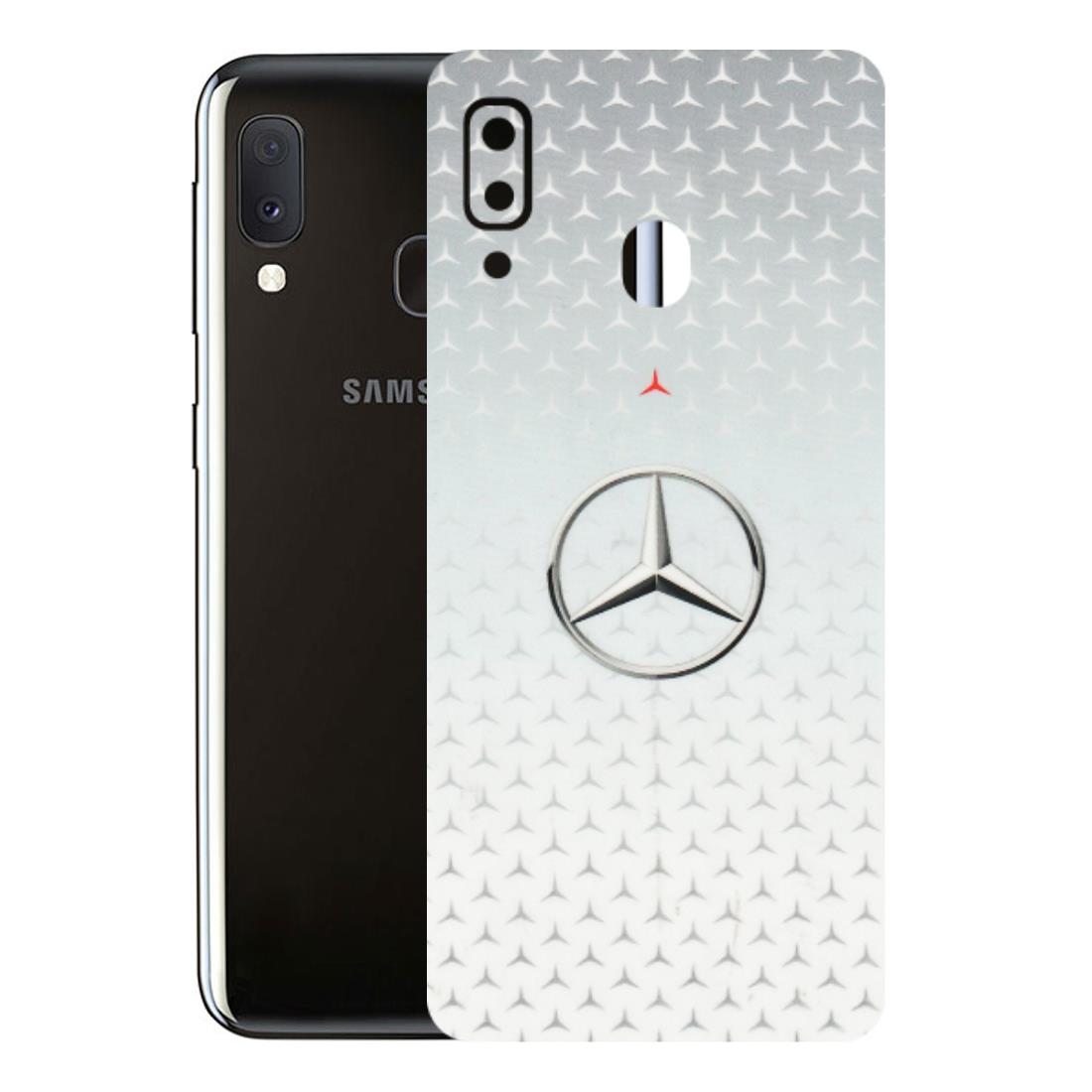 Samsung A/S Series Phone Skins (All Models) - Mercedes Benz - Transparent Finish (T-10) Samsung Galaxy A20E