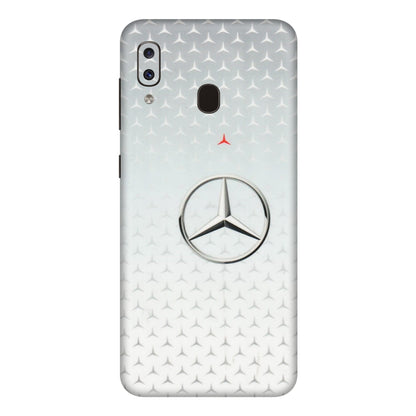 Samsung A/S Series Phone Skins (All Models) - Mercedes Benz - Transparent Finish (T-10) Samsung Galaxy A20E
