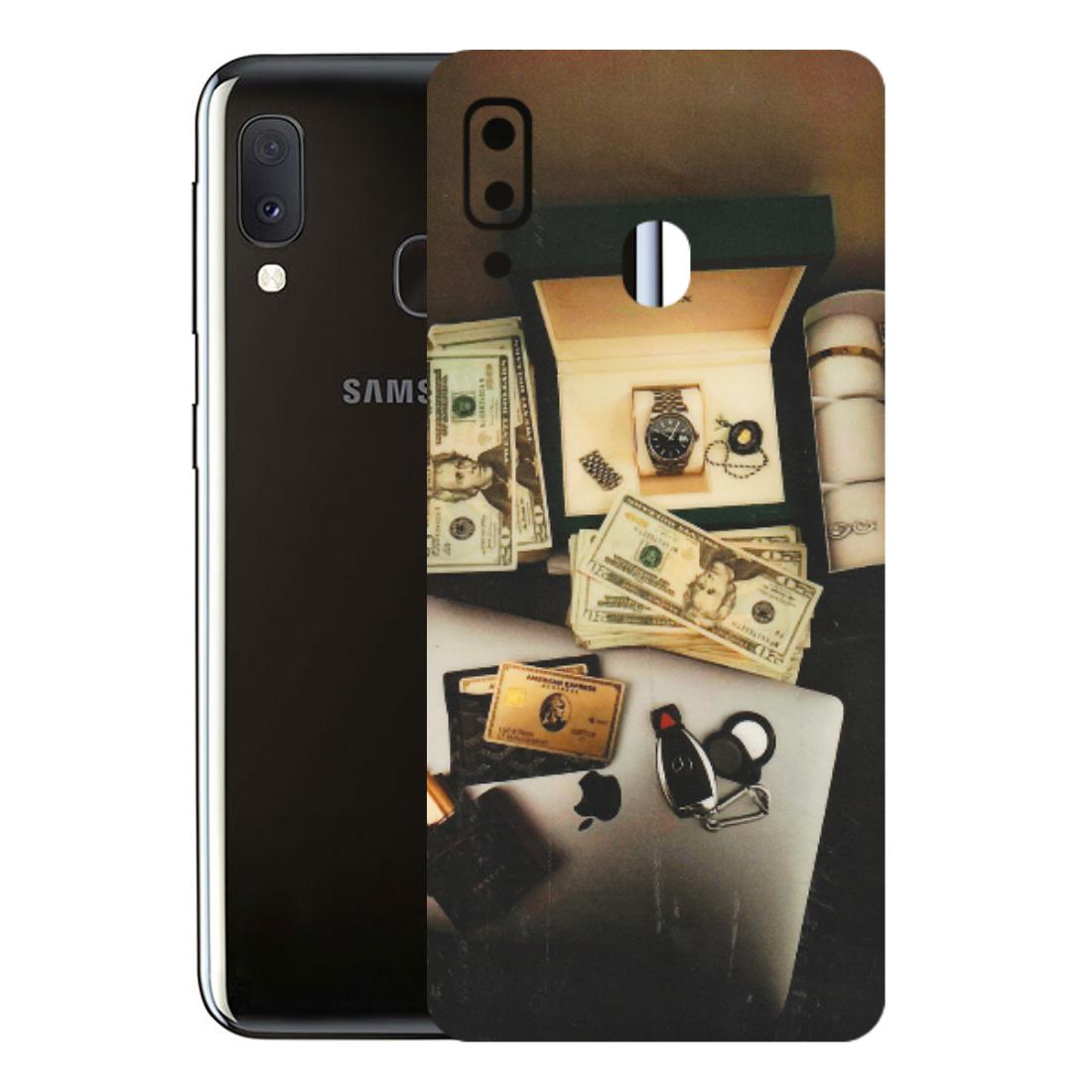 Samsung A/S Series Phone Skins (All Models) - Luxury Lifestyle - Transparent Finish (T-11) Samsung Galaxy A20E
