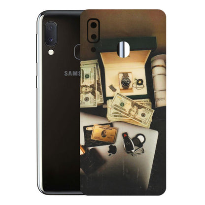 Samsung A/S Series Phone Skins (All Models) - Luxury Lifestyle - Transparent Finish (T-11) Samsung Galaxy A20E