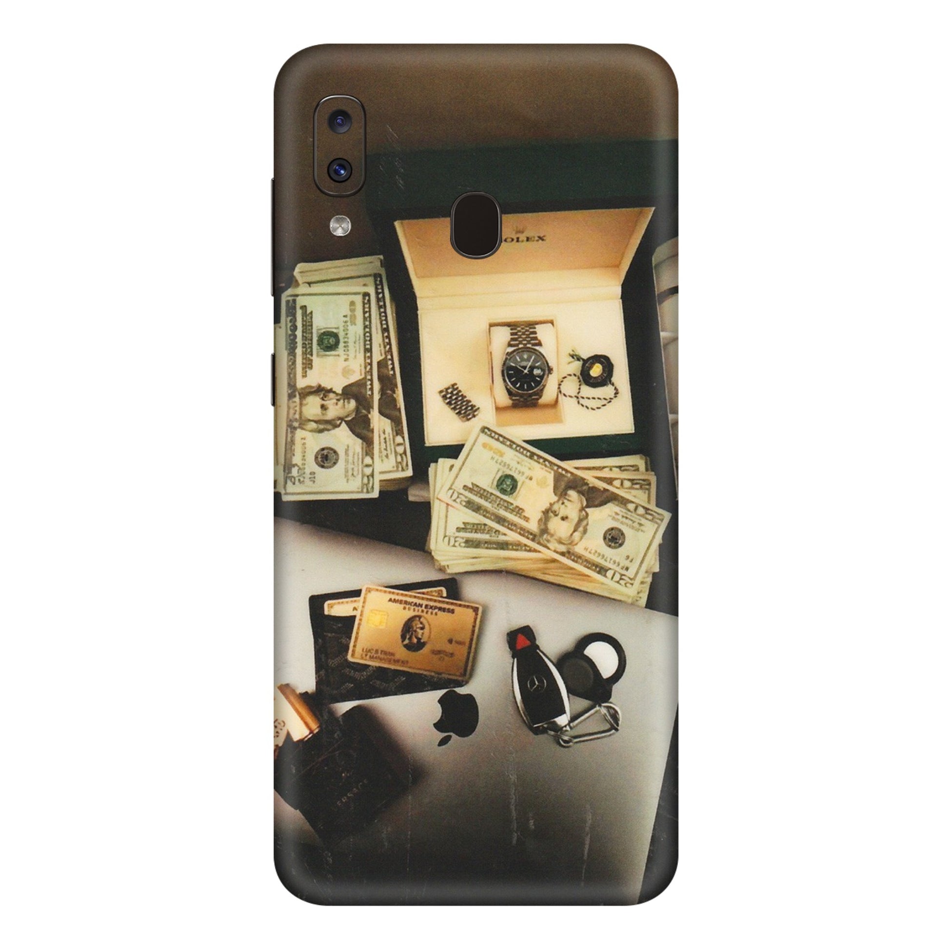 Samsung A/S Series Phone Skins (All Models) - Luxury Lifestyle - Transparent Finish (T-11) Samsung Galaxy A20E