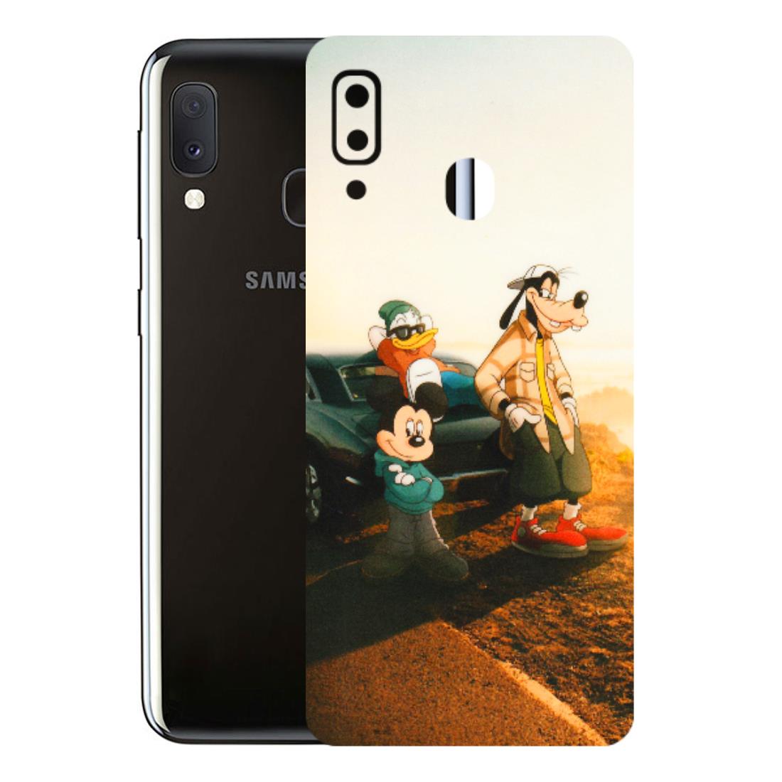 Samsung A/S Series Phone Skins (All Models) - Hello Mr. Goofy - Transparent Finish (T-13) Samsung Galaxy A20E