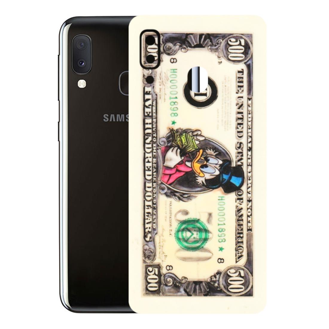Samsung A/S Series Phone Skins (All Models) - Five Hundred Dollar Duck - Transparent Finish (T-15) Samsung Galaxy A20E