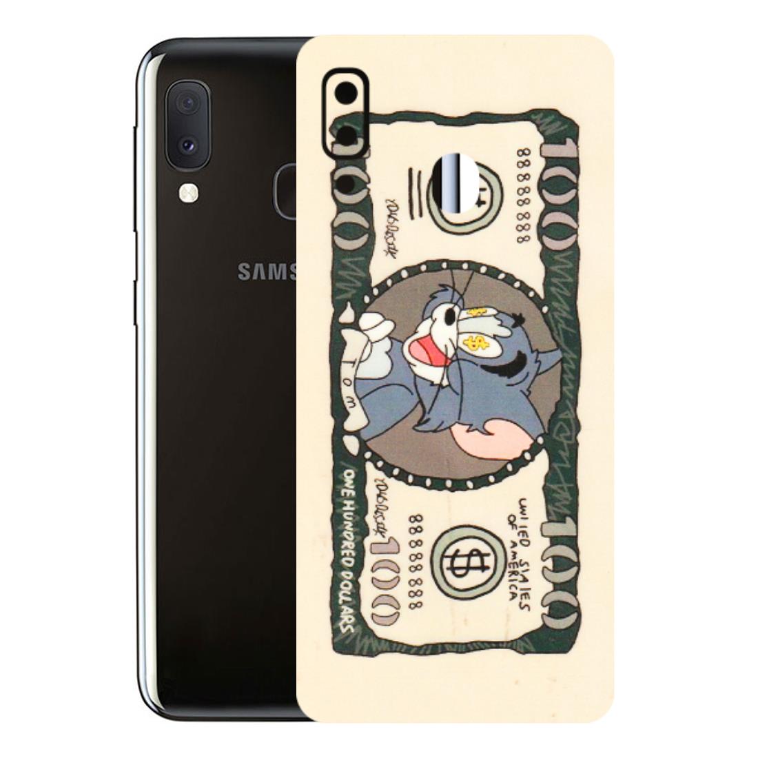 Samsung A/S Series Phone Skins (All Models) - One Hundred Dollar Tom - Transparent Finish (T-16) Samsung Galaxy A20E
