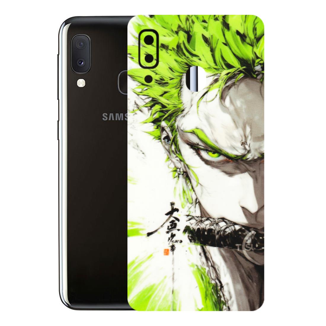 Samsung A/S Series Phone Skins (All Models) - Roro Taku Anime - Transparent Finish (T-18) Samsung Galaxy A20E