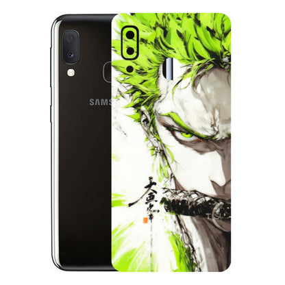 Samsung A/S Series Phone Skins (All Models) - Roro Taku Anime - Transparent Finish (T-18) Samsung Galaxy A20E