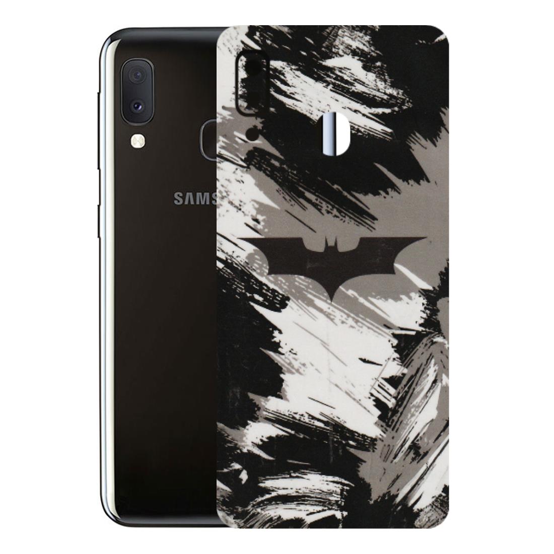 Samsung A/S Series Phone Skins (All Models) - Batman Fleece DC - Transparent Finish (T-19) Samsung Galaxy A20E