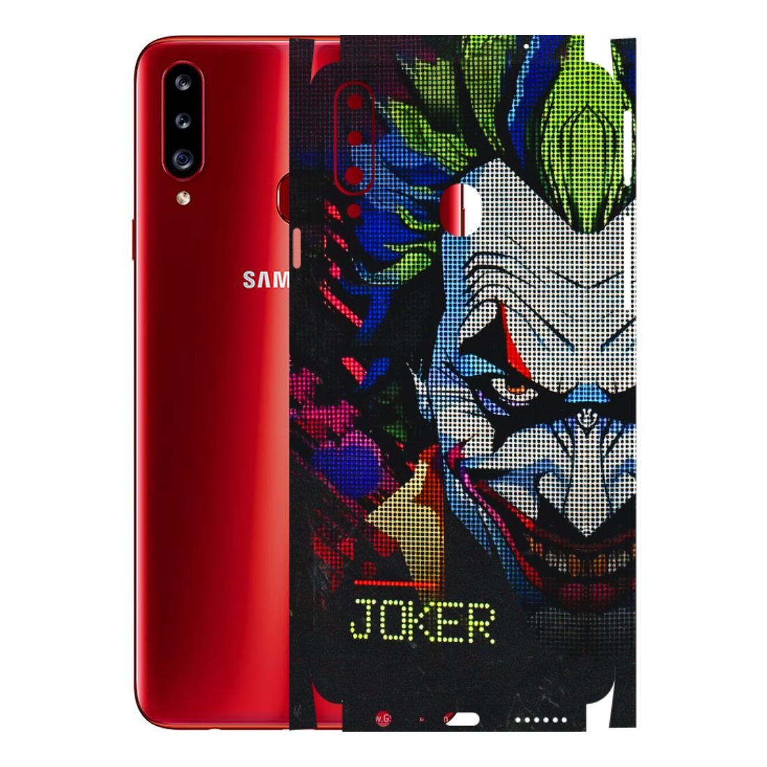 Samsung A/S Series Phone Skins (All Models) - Joker Dot Matrix - 3D Embossed Finish (L-08) Samsung Galaxy A20S