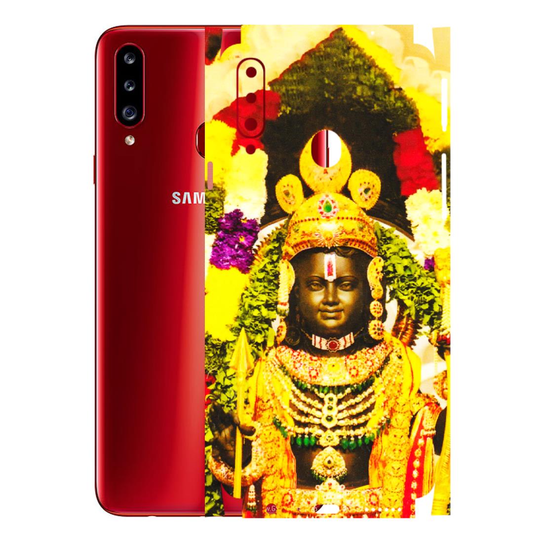 Samsung A/S Series Phone Skins (All Models) - Ram Lalla Ayodhya - 3D Embossed Finish (L-103) Samsung Galaxy A20S