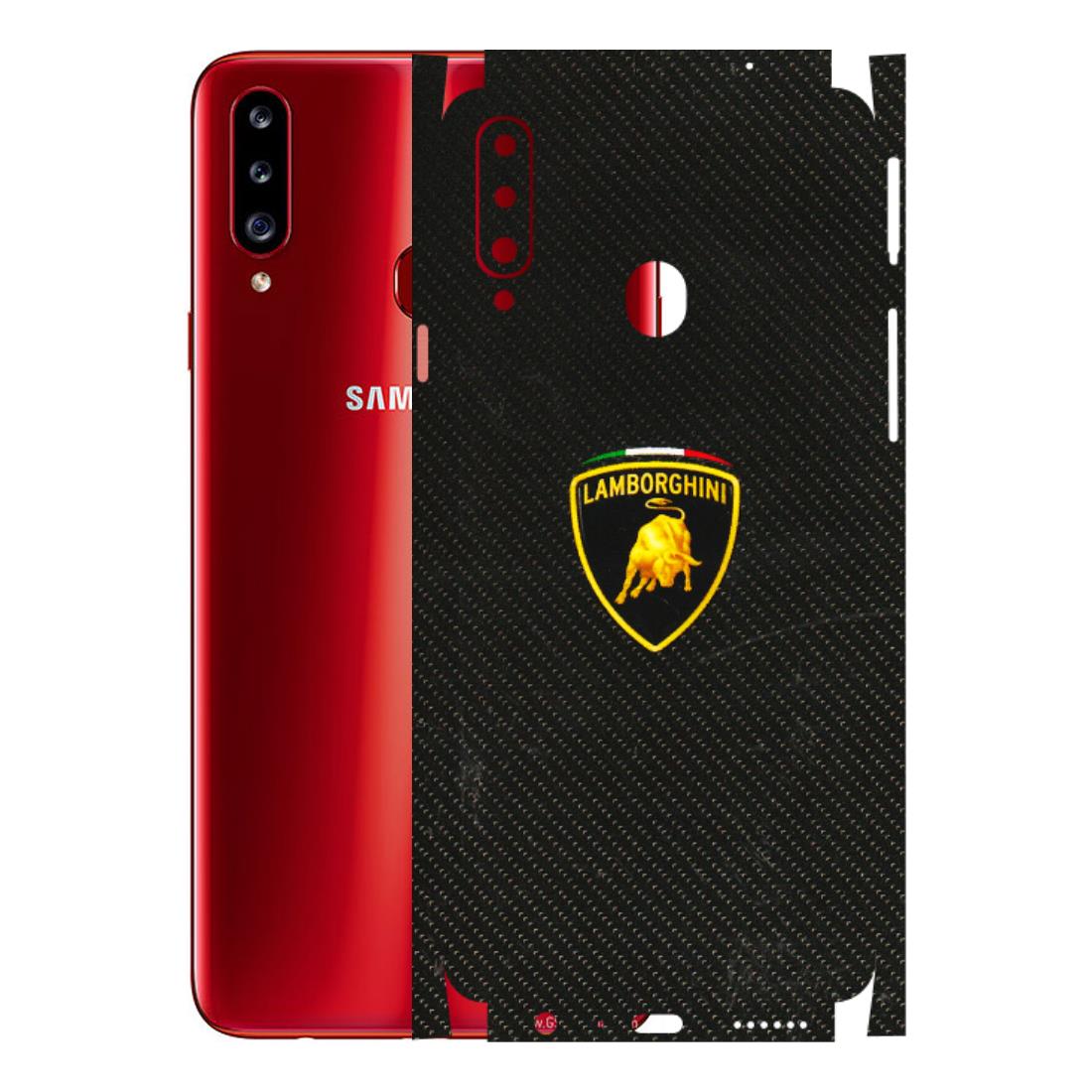 Samsung A/S Series Phone Skins (All Models) - Dotted Lambo - 3D Embossed Finish (L-105) Samsung Galaxy A20S