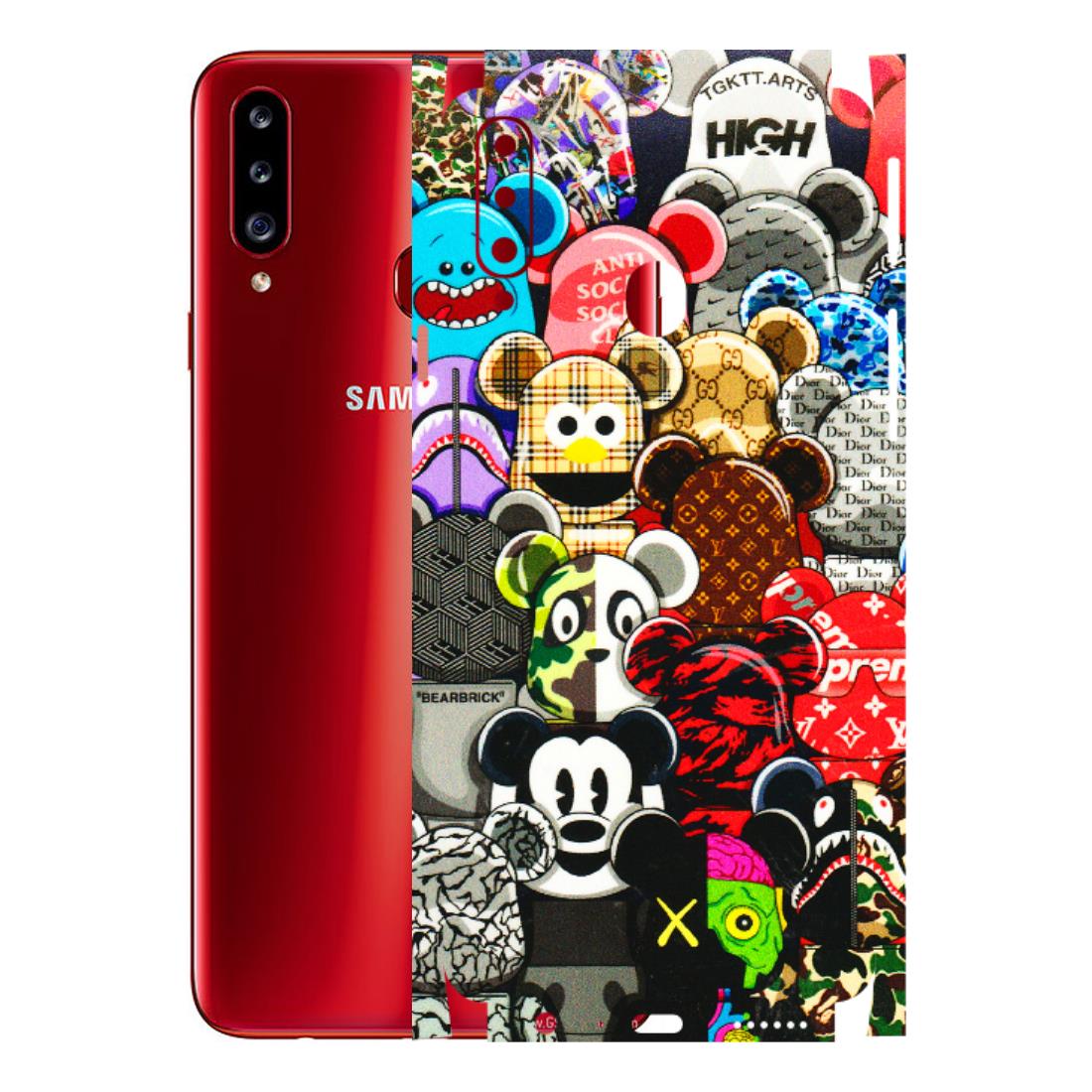 Samsung A/S Series Phone Skins (All Models) - More Mickey Mouses - 3D Embossed Finish (L-118) Samsung Galaxy A20S