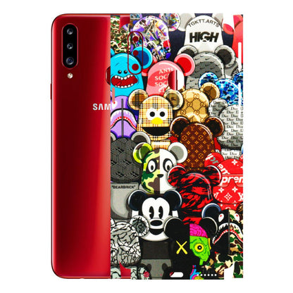 Samsung A/S Series Phone Skins (All Models) - More Mickey Mouses - 3D Embossed Finish (L-118) Samsung Galaxy A20S