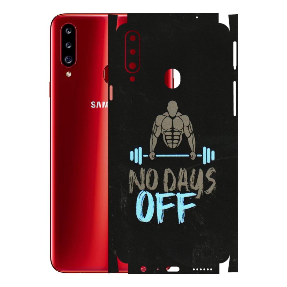 Samsung A/S Series Phone Skins (All Models) - Gym Lover - 3D Embossed Finish (L-127) Samsung Galaxy A20S