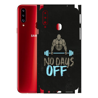 Samsung A/S Series Phone Skins (All Models) - Gym Lover - 3D Embossed Finish (L-127) Samsung Galaxy A20S