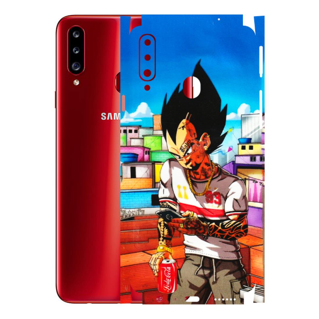 Samsung A/S Series Phone Skins (All Models) - Vegeta - 3D Embossed Finish (L-136) Samsung Galaxy A20S