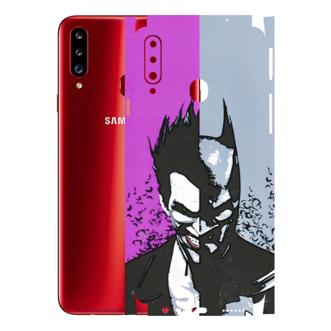 Samsung A/S Series Phone Skins (All Models) - Batman & Joker - 3D Embossed Finish (L-143) Samsung Galaxy A20S