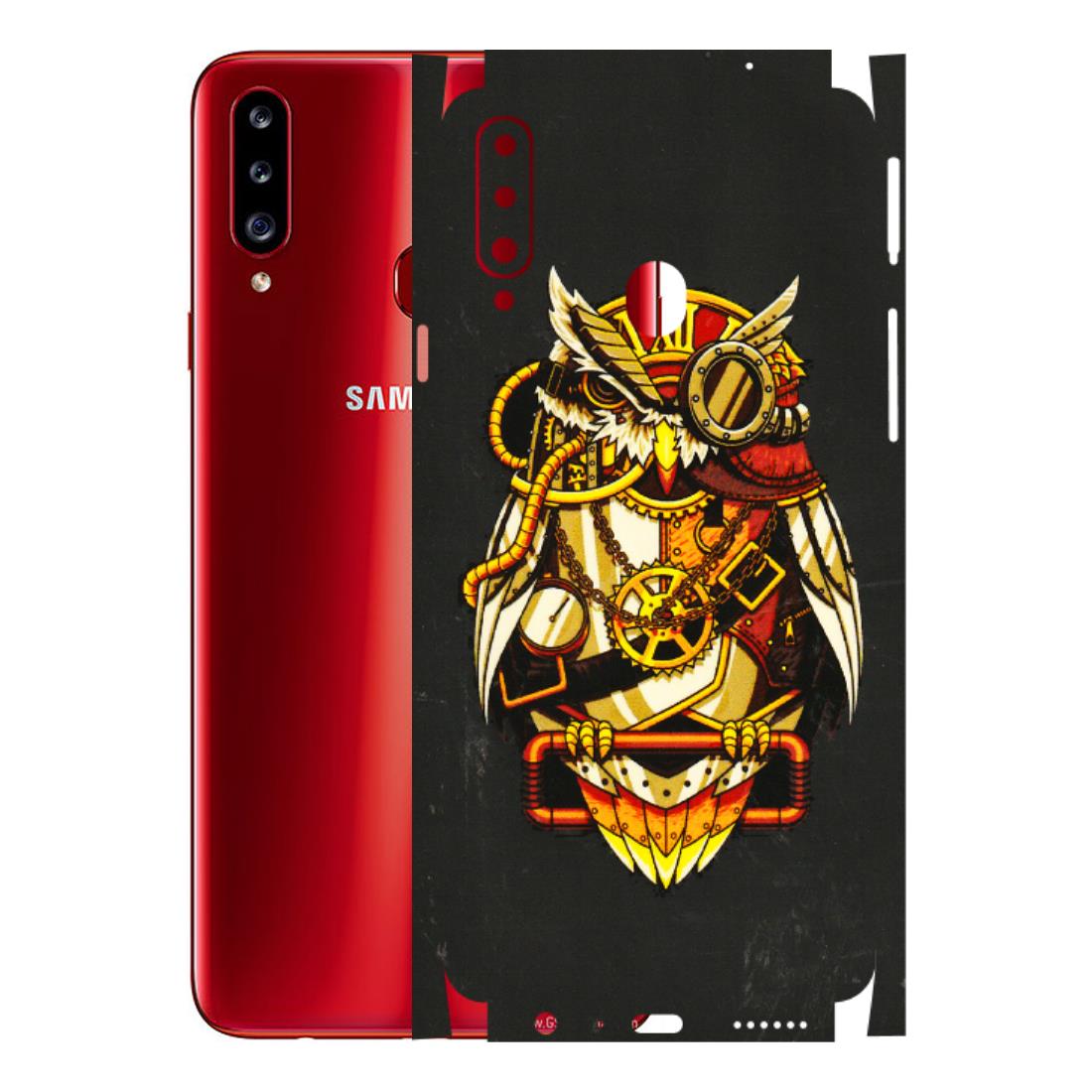 Samsung A/S Series Phone Skins (All Models) - Classy Smart Owl - 3D Embossed Finish (L-144) Samsung Galaxy A20S