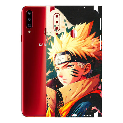 Samsung A/S Series Phone Skins (All Models) - New Naruto - 3D Embossed Finish (L-148) Samsung Galaxy A20S
