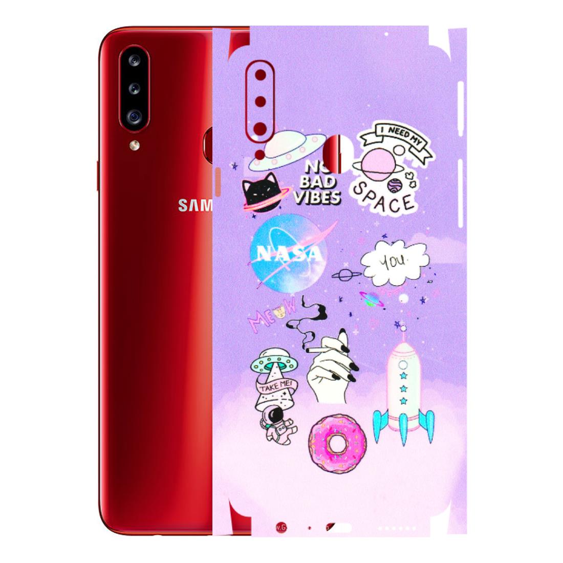 Samsung A/S Series Phone Skins (All Models) - I Need My Nasa Skin - 3D Embossed Finish (L-149) Samsung Galaxy A20S