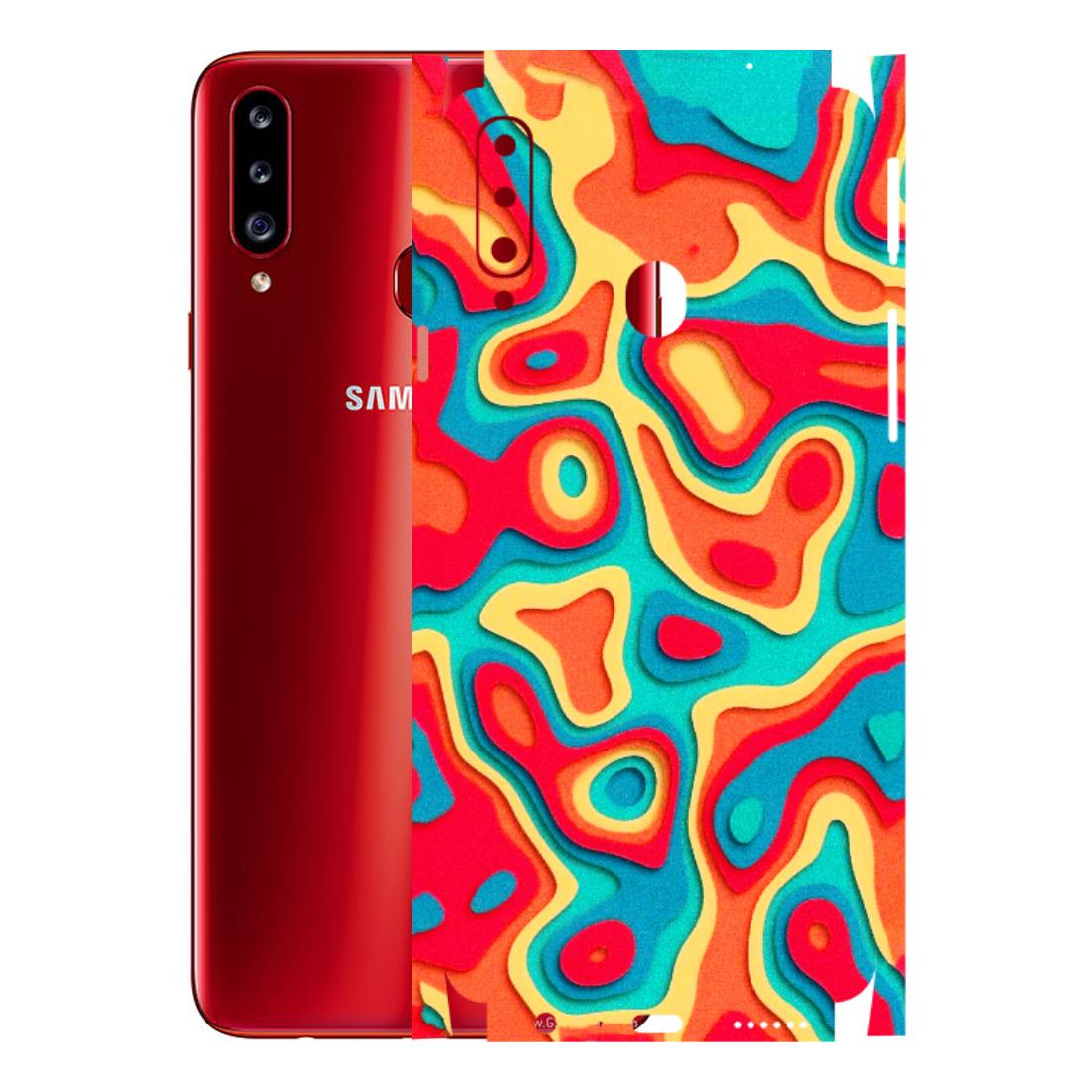 Samsung A/S Series Phone Skins (All Models) - Abstract Swirl - 3D Embossed Finish (L-150) Samsung Galaxy A20S