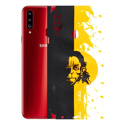 Samsung A/S Series Phone Skins (All Models) - Bajrangbali - 3D Embossed Finish (L-151) Samsung Galaxy A20S