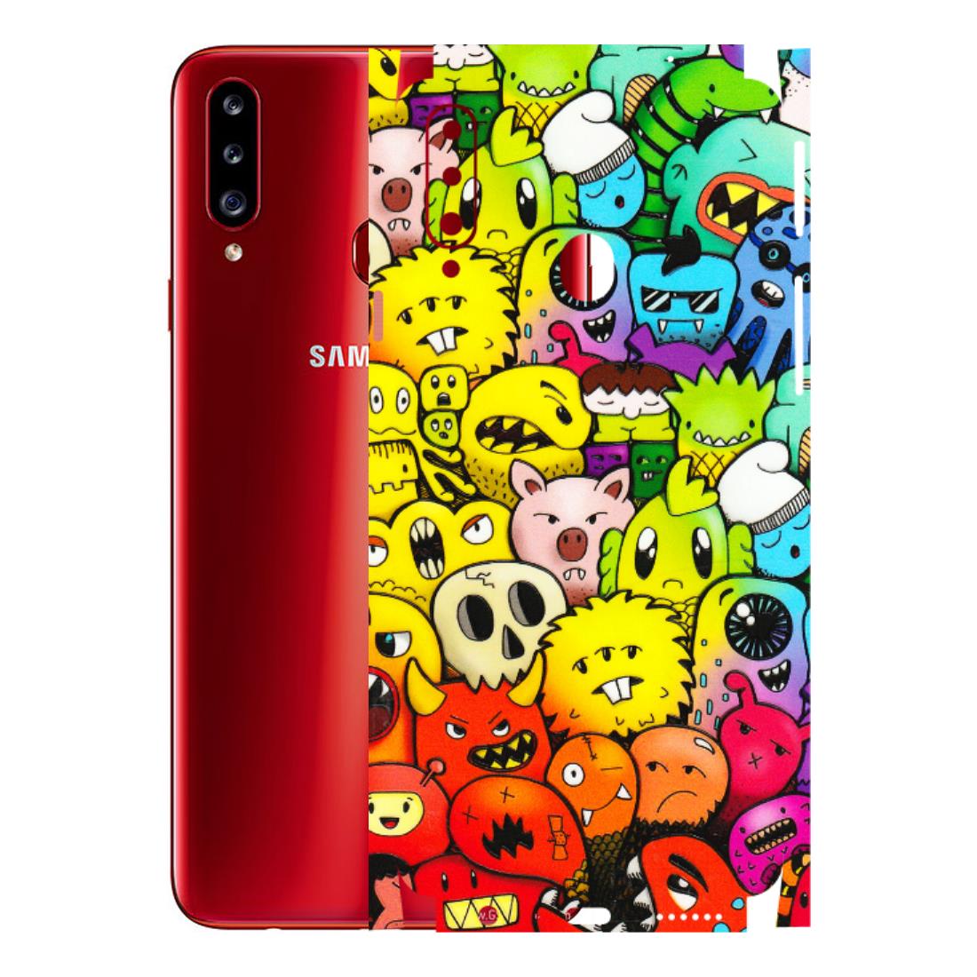 Samsung A/S Series Phone Skins (All Models) - Angry Funkies - 3D Embossed Finish (L-169) Samsung Galaxy A20S