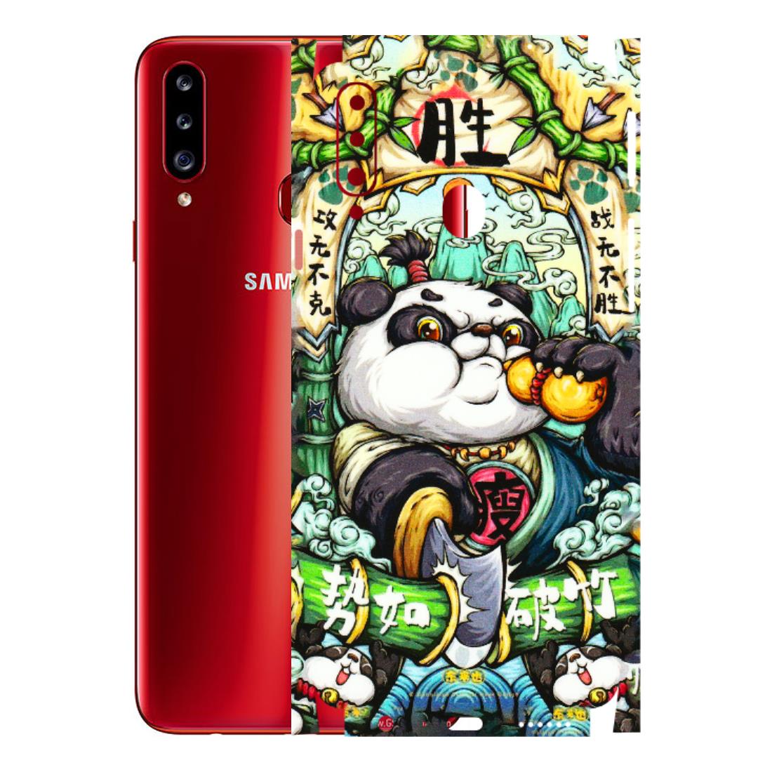 Samsung A/S Series Phone Skins (All Models) - Royal Rich Panda - 3D Embossed Finish (L-170) Samsung Galaxy A20S