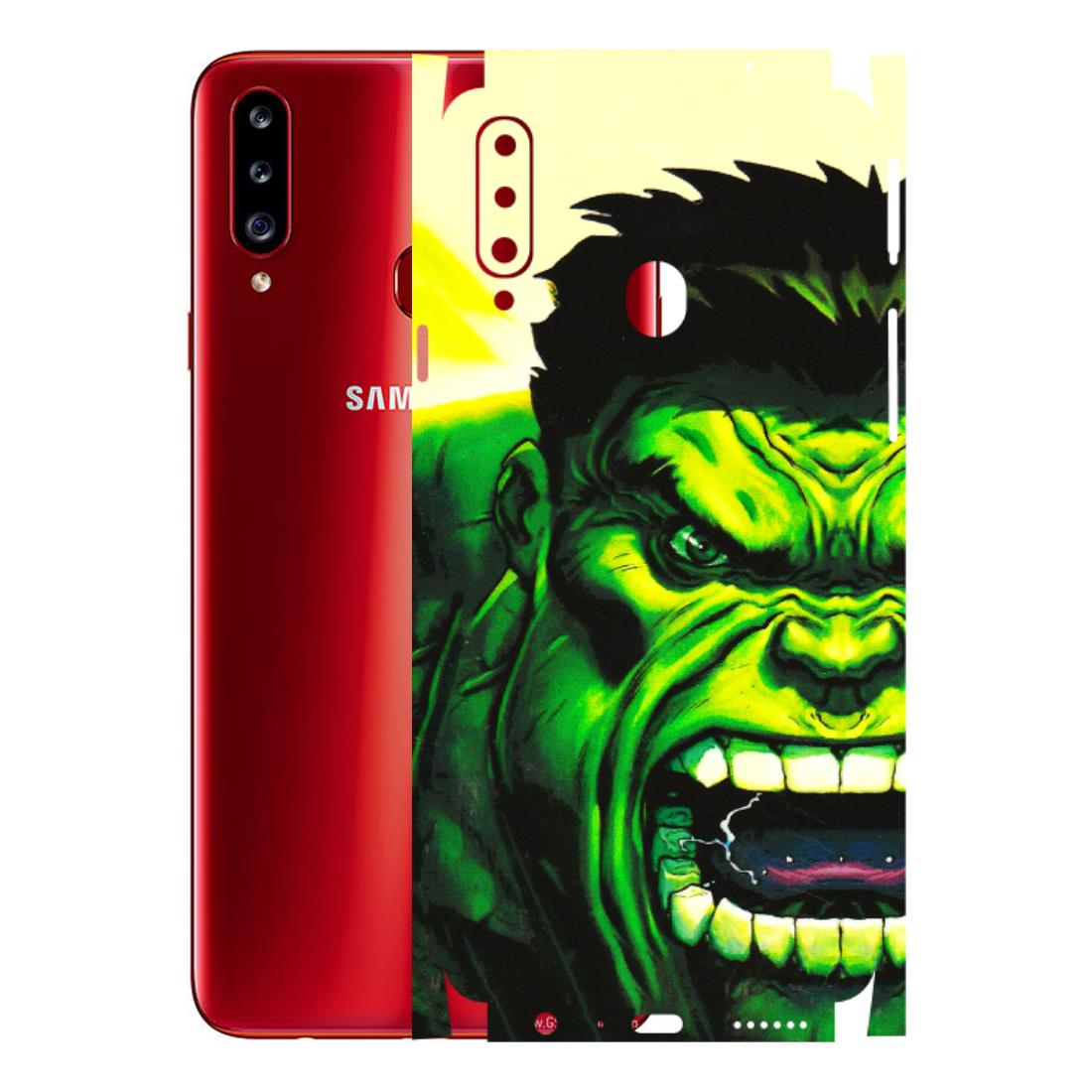 Samsung A/S Series Phone Skins (All Models) - Hulk - 3D Embossed Finish (L-180) Samsung Galaxy A20S
