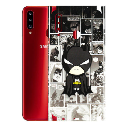 Samsung A/S Series Phone Skins (All Models) - Toon Batman - 3D Embossed Finish (L-182) Samsung Galaxy A20S
