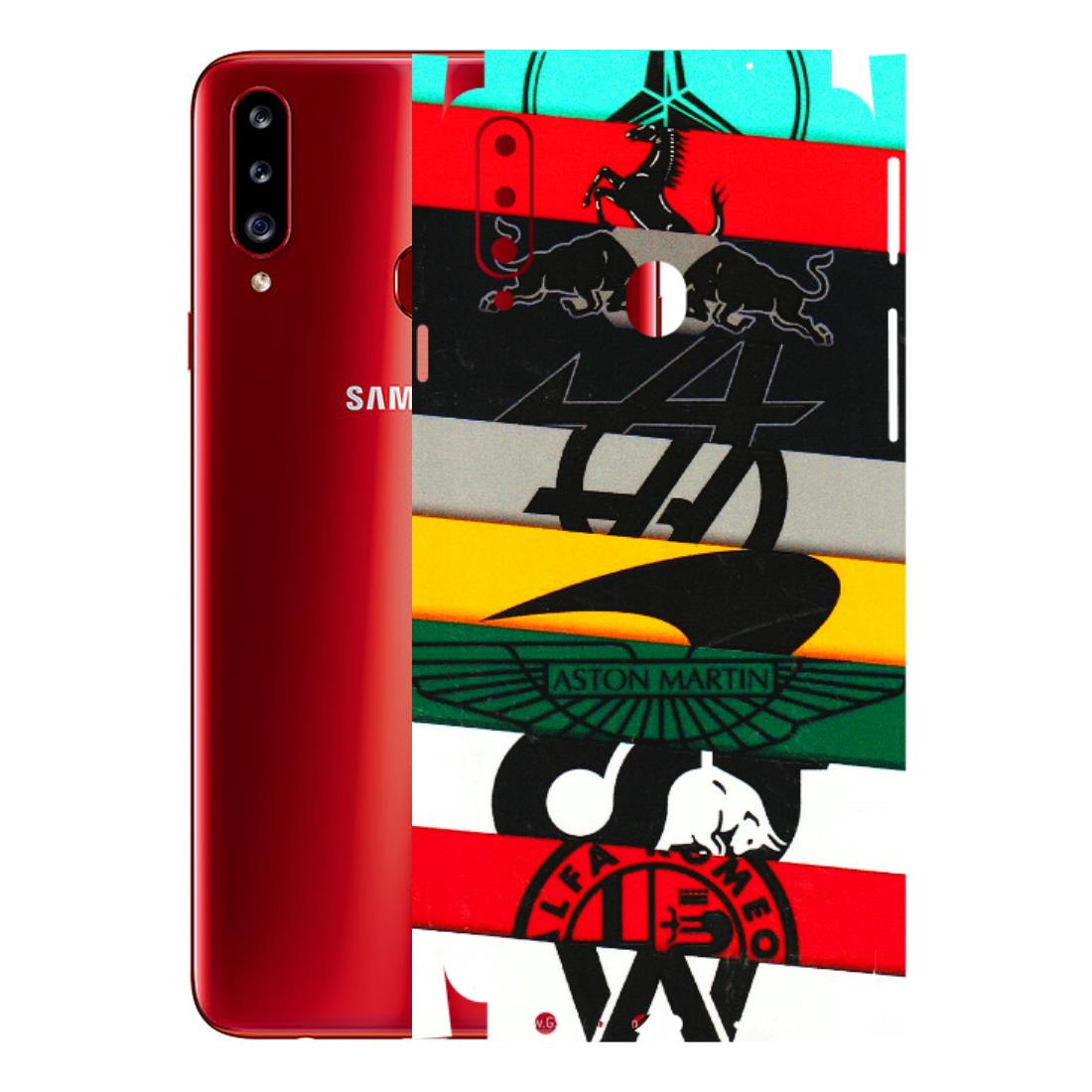 Samsung A/S Series Phone Skins (All Models) - Multi Designer Brands - 3D Embossed Finish (L-187) Samsung Galaxy A20S