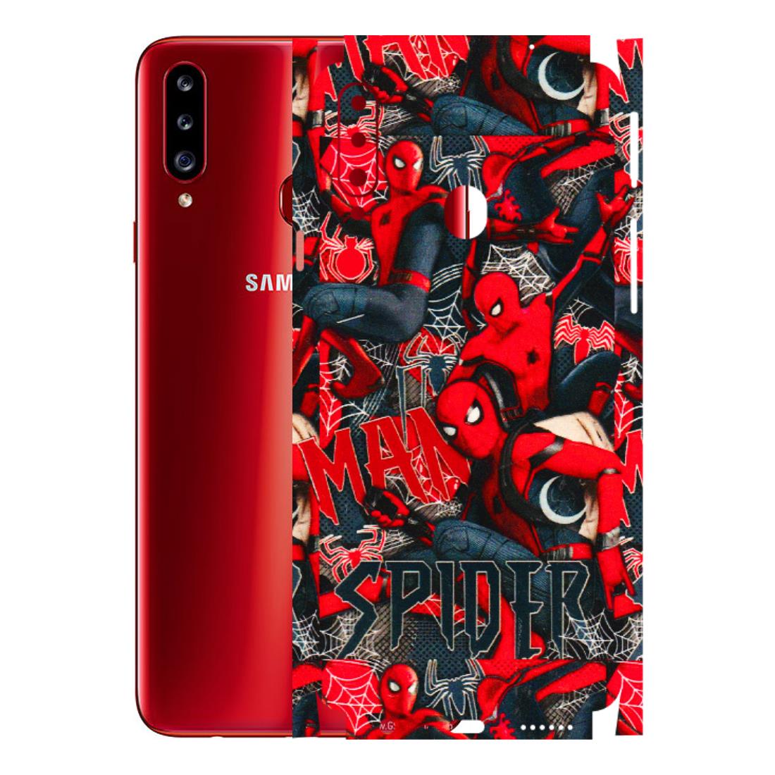 Samsung A/S Series Phone Skins (All Models) - SpiderMan Cool - 3D Embossed Finish (L-188) Samsung Galaxy A20S