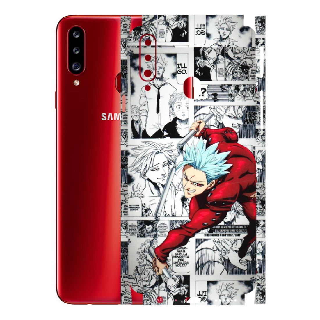 Samsung A/S Series Phone Skins (All Models) - Anime Comic - 3D Embossed Finish (L-192) Samsung Galaxy A20S