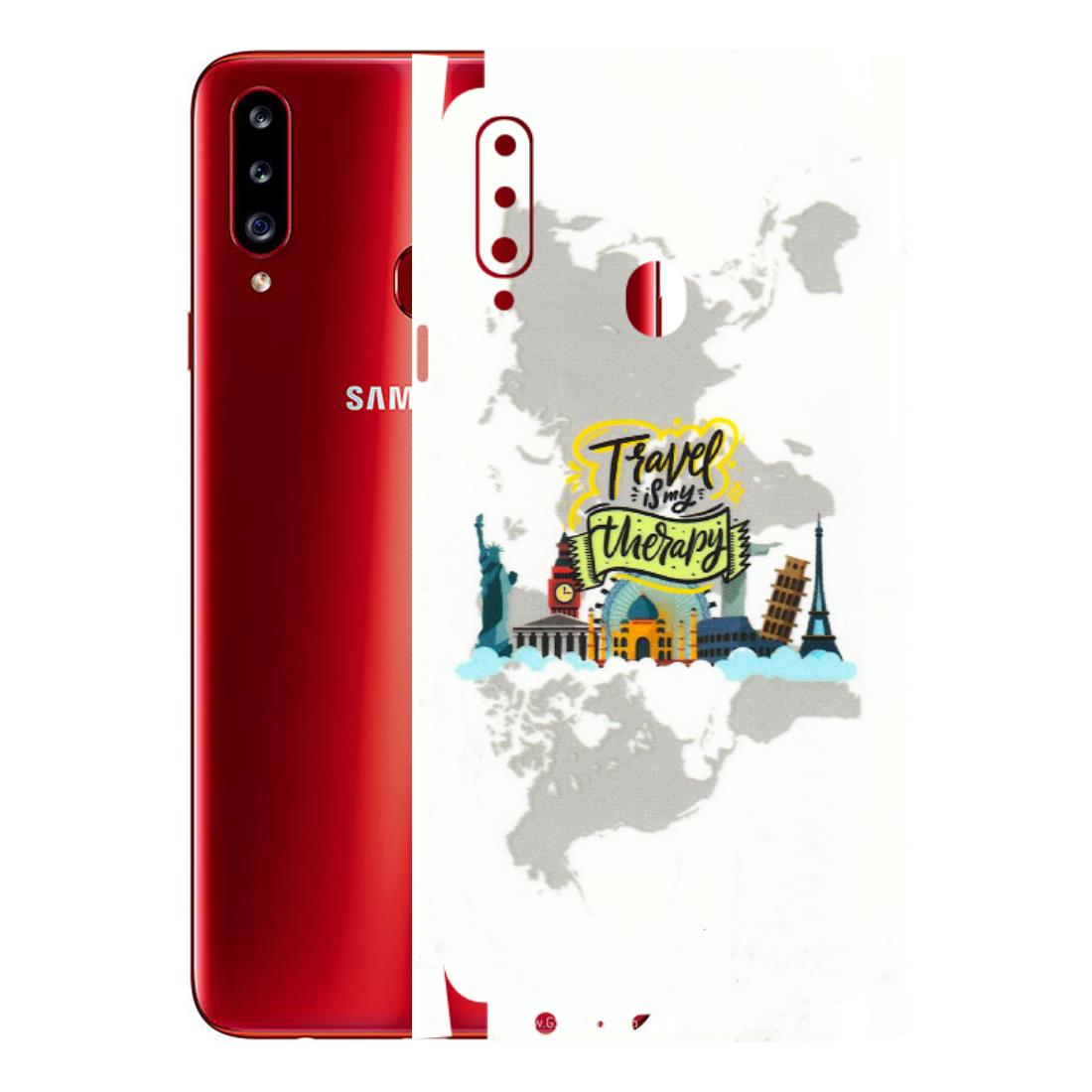 Samsung A/S Series Phone Skins (All Models) - Travel Therapy - 3D Embossed Finish (L-199) Samsung Galaxy A20S